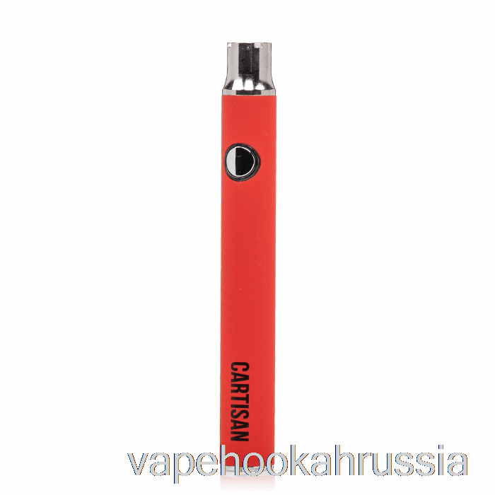 Vape Juice Cartisan Button VV 350 510 Аккумулятор красный